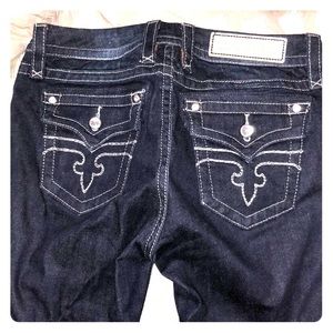 Brand new studded pocket Rock Revival Jeans